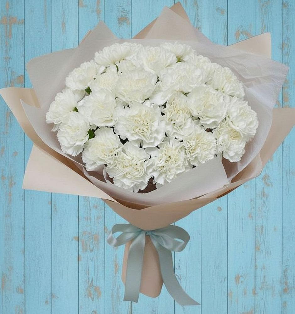 Букет цветов из: Гвоздики в Алексеевском Ставропольского края