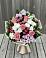 Букет цветов из: Альстромерии, Гвоздики, Розы и Хризантемы в Алексеевском Ставропольского края