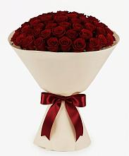 Букет 101 Бордовая роза Блэк Бакарра в Алексеевском Ставропольского края
