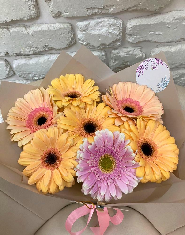 Букет цветов из: Герберы в Алексеевском Ставропольского края