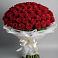 Букет 101 Красная роза Блэк Мэджик в Алексеевском Ставропольского края
