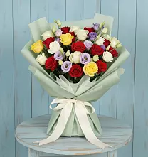 Букет цветов из:  Розы в Алексеевском Ставропольского края