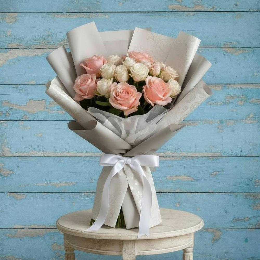 Букет цветов из: Розы в Алексеевском Ставропольского края