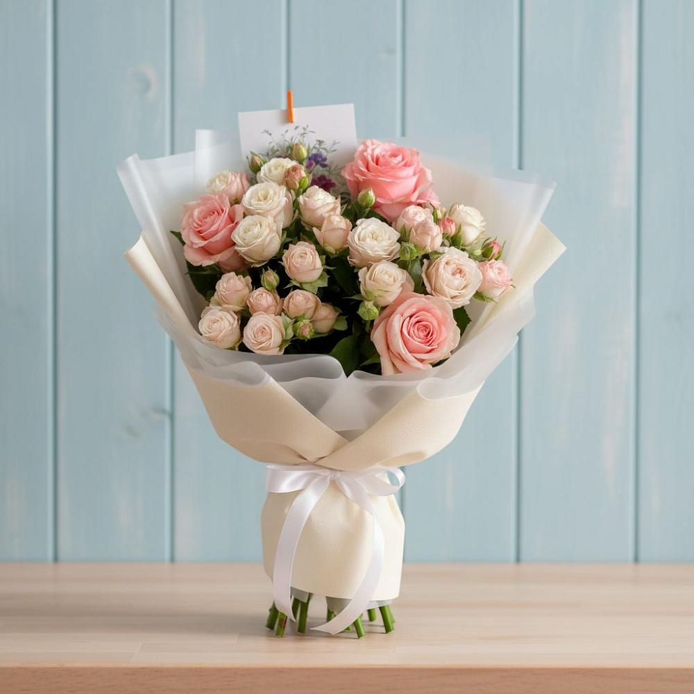 Букет цветов из: Розы в Алексеевском Ставропольского края