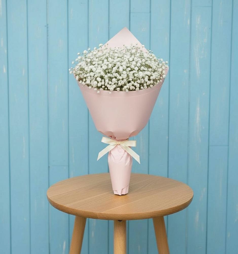 Букет цветов из: Гипсофила в Алексеевском Ставропольского края