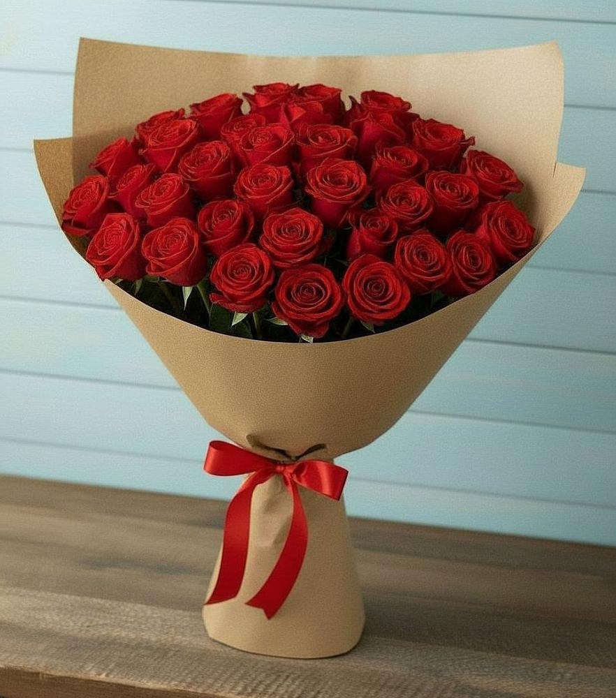 Букет Красные розы Милано в Алексеевском Ставропольского края