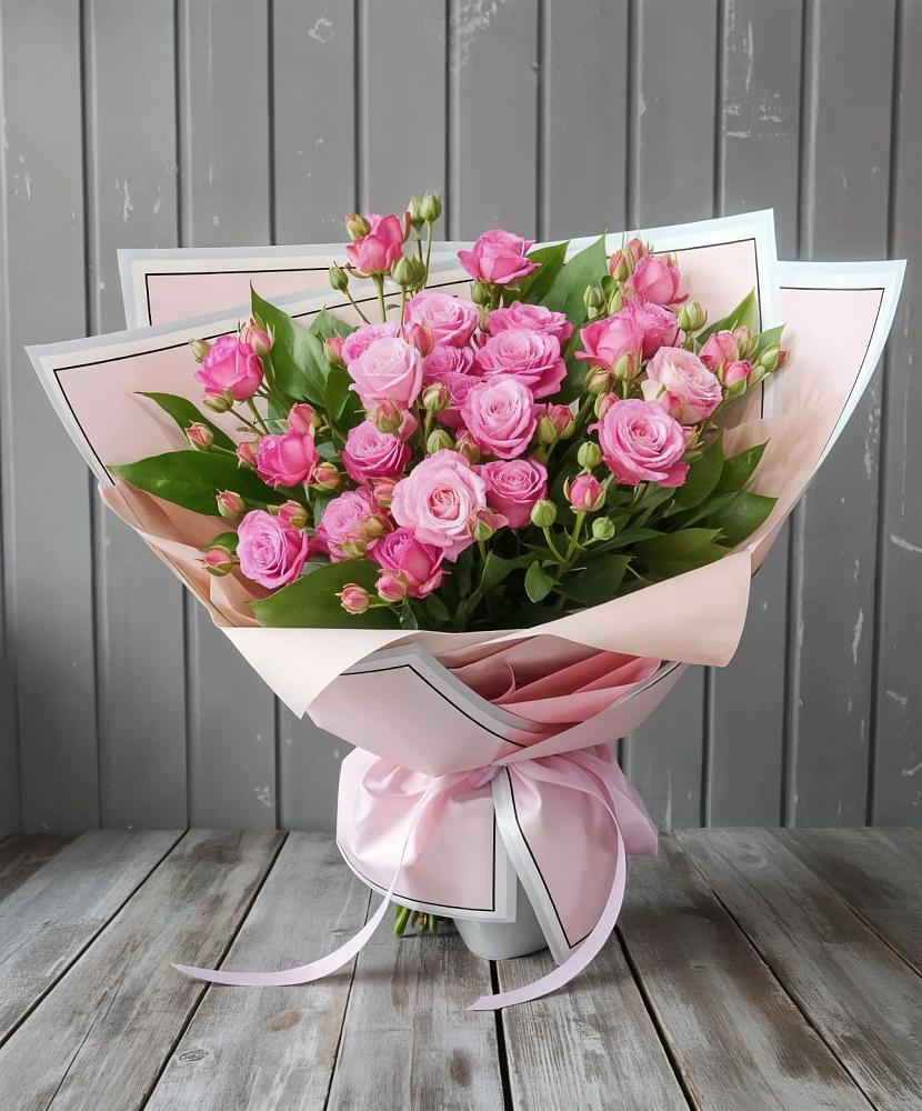 Букет Розовый кустик в Алексеевском Ставропольского края