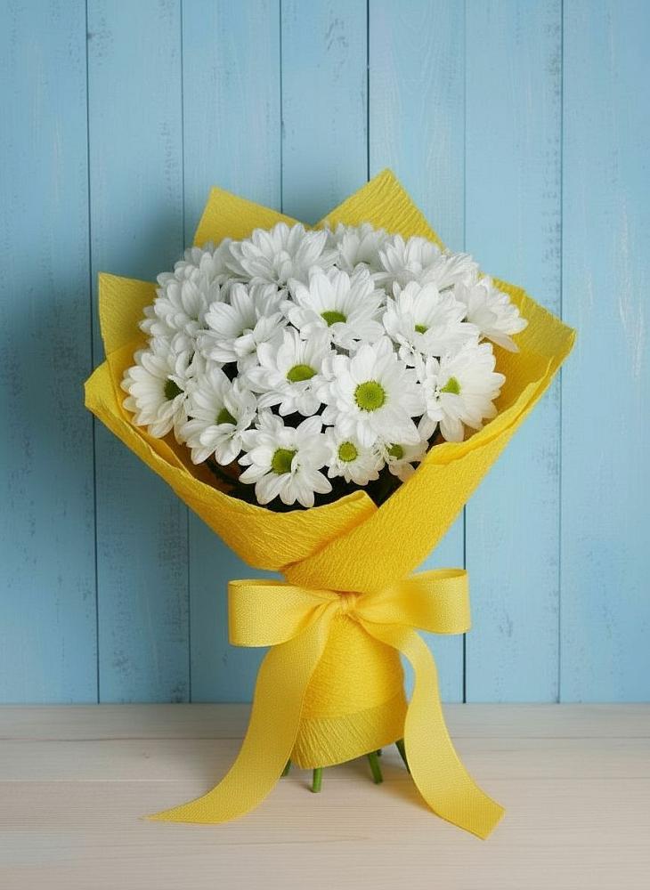 Букет цветов из: Хризантемы в Алексеевском Ставропольского края