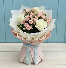 Букет цветов из:  Розы в Алексеевском Ставропольского края