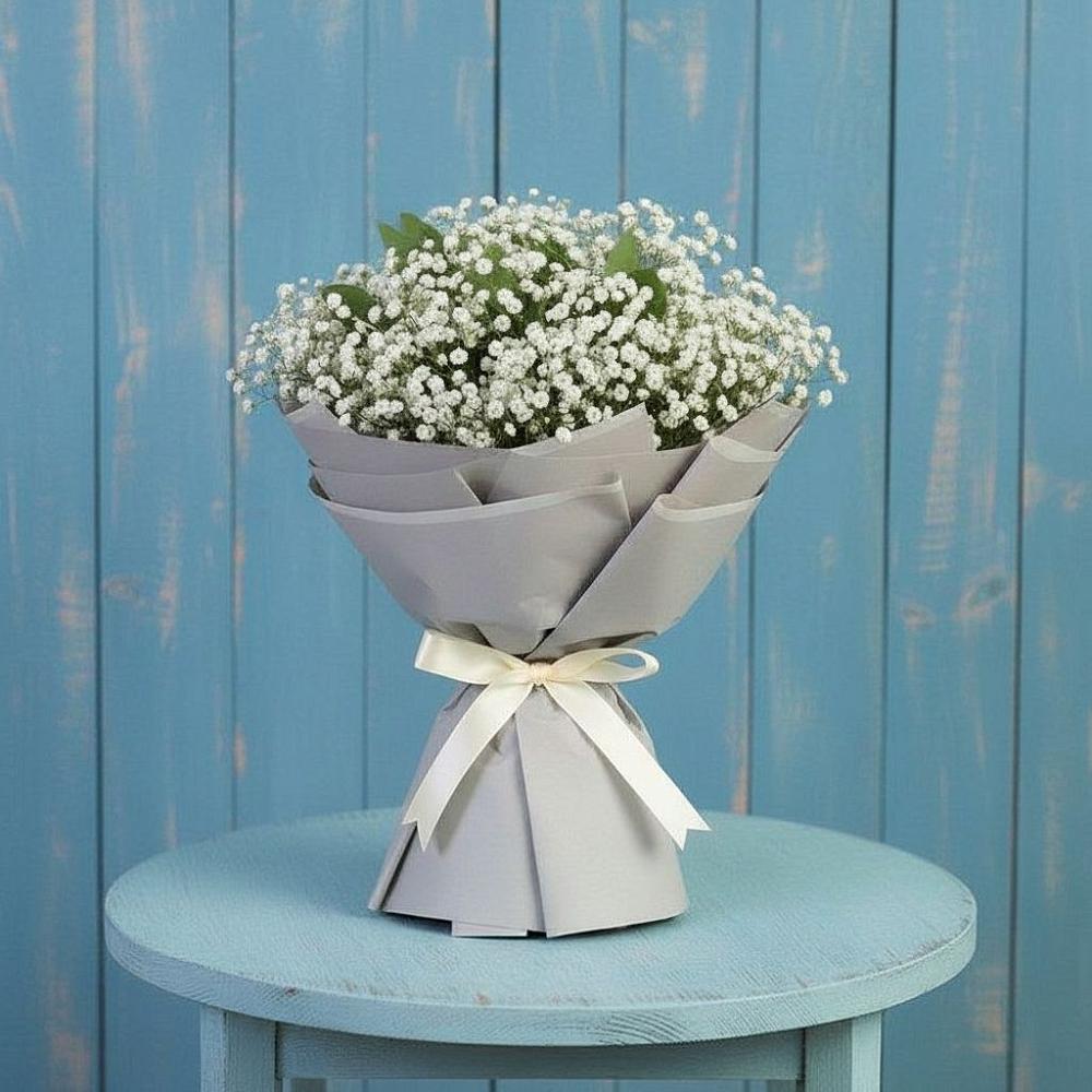 Букет цветов из: Гипсофила в Алексеевском Ставропольского края