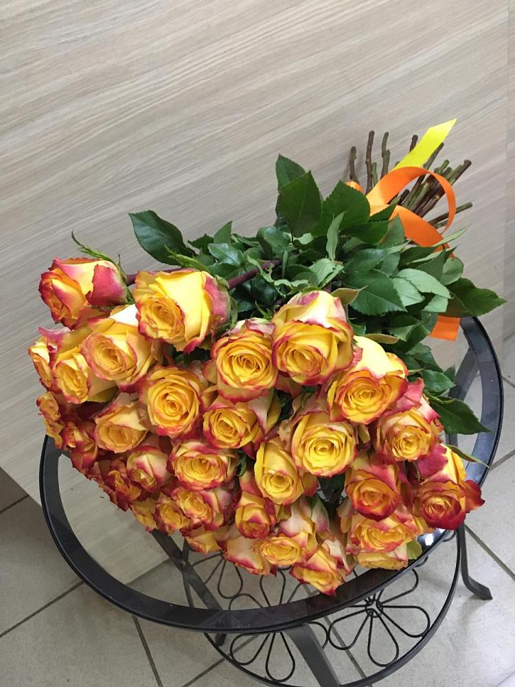 Букет Желтые розы в Алексеевском Ставропольского края