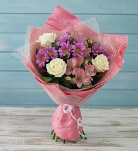 Букет цветов из:  Герберы в Алексеевском Ставропольского края