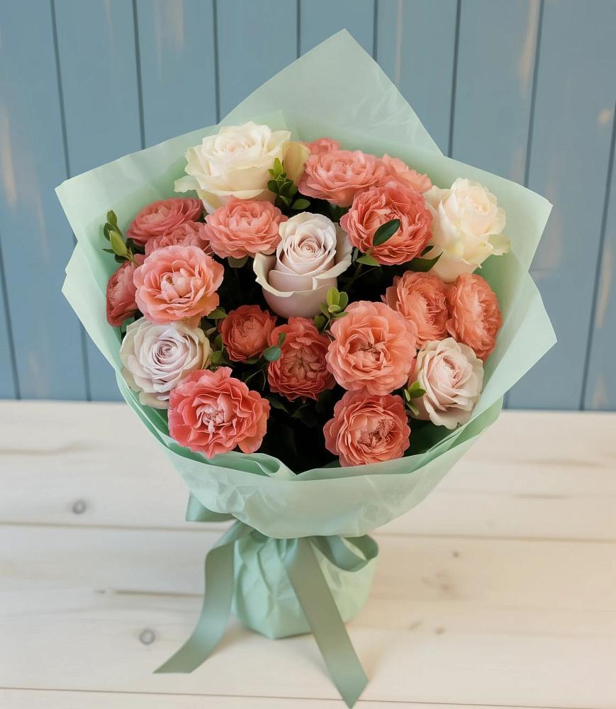 Букет цветов из: Розы в Алексеевском Ставропольского края