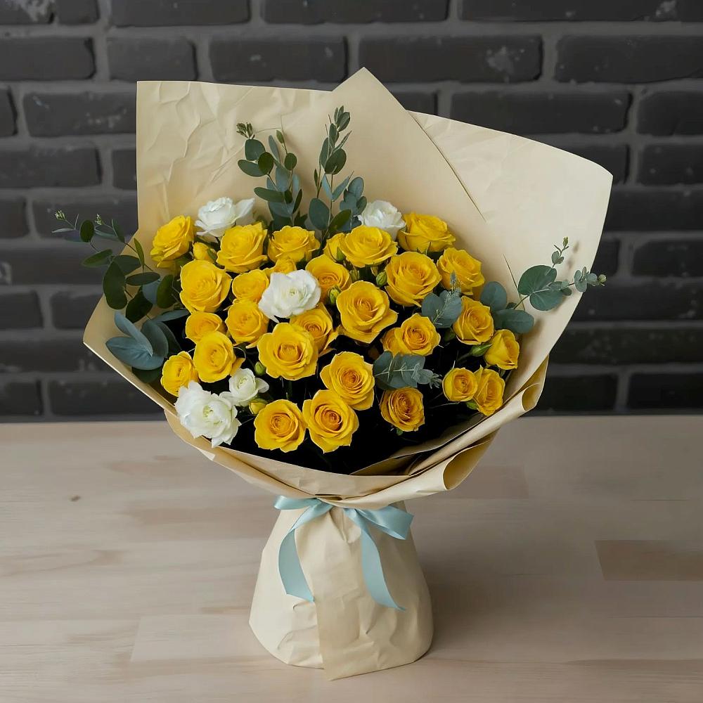 Букет цветов из: Розы в Алексеевском Ставропольского края