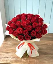 Букет 29 Красных роз в Алексеевском Ставропольского края