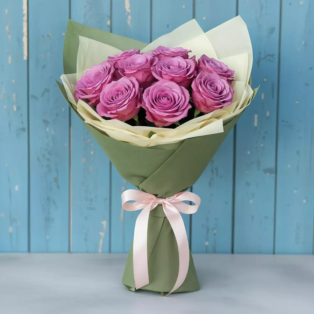 Букет Розы Фёрст Леди в Алексеевском Ставропольского края