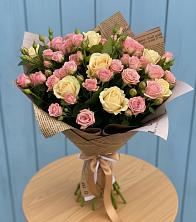 Букет цветов из:  Розы в Алексеевском Ставропольского края