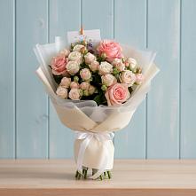Букет цветов из:  Розы #REPLACE_PRED# Алексеевском Ставропольского края