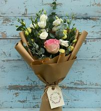 Букет цветов из:  Розы и Лизиантусы #REPLACE_PRED# Алексеевском Ставропольского края